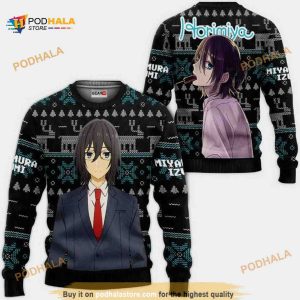 Miyamura Izumi Anime Horimiya Xmas Ugly Christmas Sweater