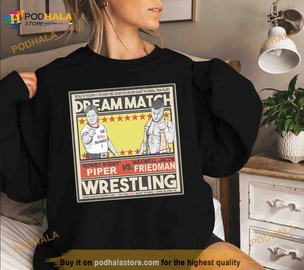 Mjf Vs Piper Design Wrestling Shirt