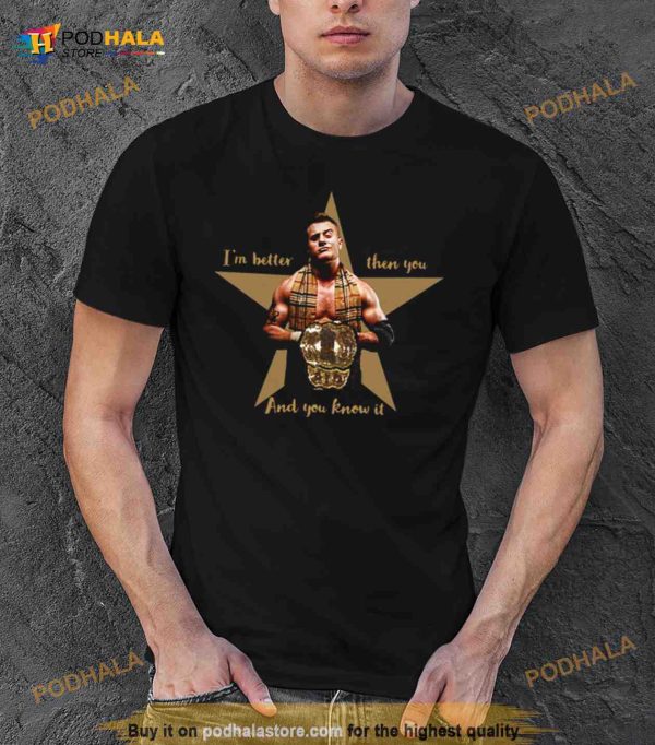Mjf Wrestling Pro Shirt