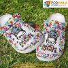 Mom Messy Bun Puzzle Pieces Paint Color 3D Funny Crocs