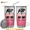 Momma Bear Gift Travel Coffee Tumbler All Over Print 3D