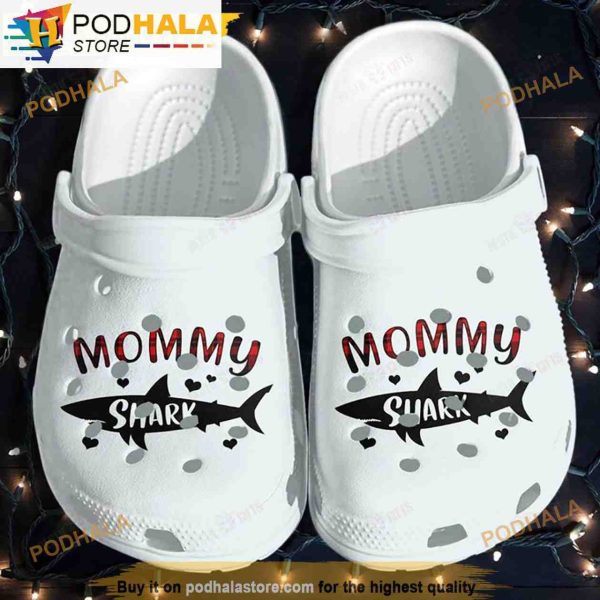 Mommy Shark 3D Funny Crocs