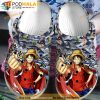 Monkey D. Luffy One Piece 3D Funny Crocs Clog Shoes