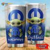 Mopar Baby Yoda Custom Name Gift Travel Coffee Tumbler