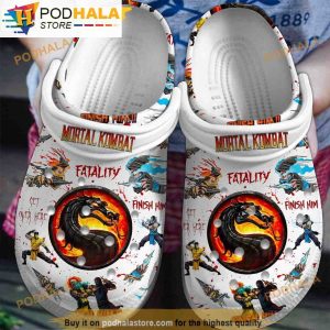 Mortal Kombat Movie 3D Funny Crocs Clogs