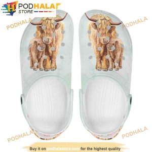 Mother Cow 3D Funny Crocs