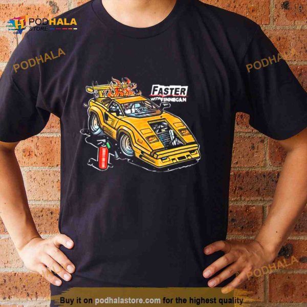 Motor Trend Faster With Finnegan Scambo Shirt