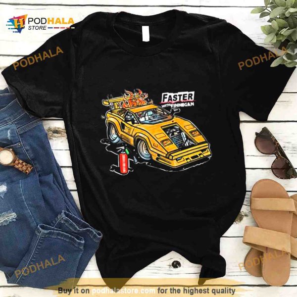 Motor Trend Faster With Finnegan Scambo Shirt