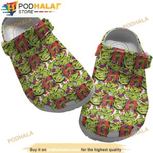 Movie Art Hulk Pattern 3D Funny Crocs