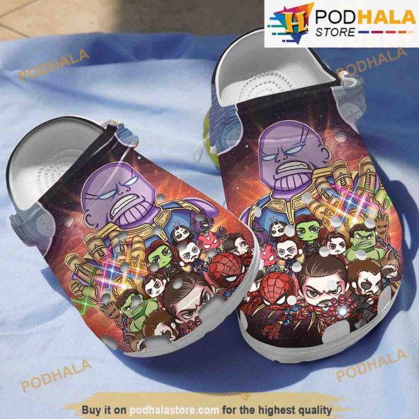 Movie Avenger End Game Crocs Clog Shoes