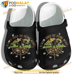 Movie Bigfoot 3D Funny Crocs Slippers