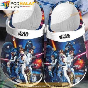 Movie Star Wars 3D Funny Crocs Clog Shoes