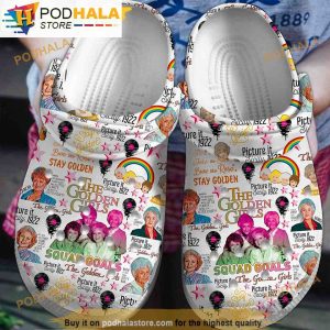 Movie The Golden Girl 3D Funny Crocs Clogs