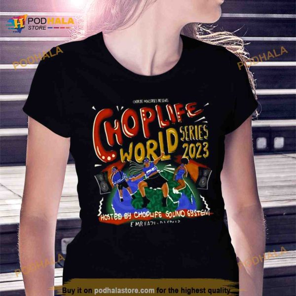 Mr Eazi Choplife World Series 2023 Tour Shirt