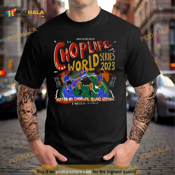 Mr Eazi Choplife World Series 2023 Tour Shirt