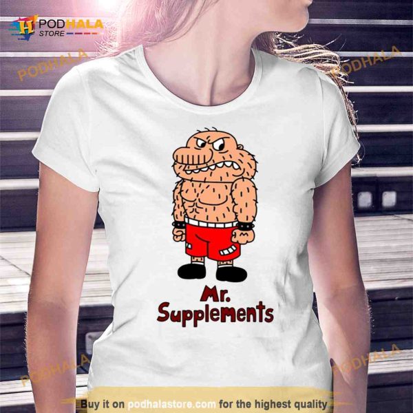 Mr Supplements With Name Shirt