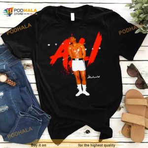 Muhammad Ali Boxing signature Shirt 2