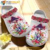 Mushroom Crystal Garden 3D Funny Crocs