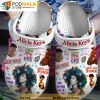 Music Alicia Keys White 3D Funny Crocs Clog Shoes