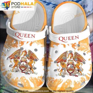 Music Logo Queen Band 3D Funny Crocs