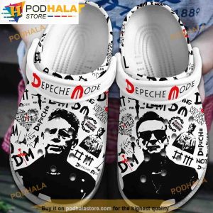 Music Picture Depeche Mode 3D Funny Crocs