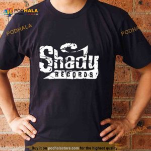 Music Planet Shady Records White Eminem Shirt 2