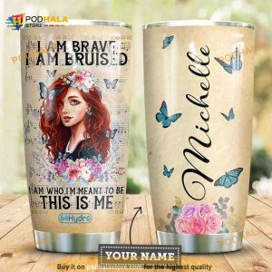 Music Redhead Personalized Gift Travel Coffee Tumbler
