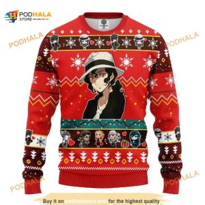 Muzan Kibutsuji Christmas Demon Slayer Anime Ugly Christmas Sweater