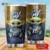 Mv Agusta Baby Yoda Custom Name Gift Travel Coffee Tumbler