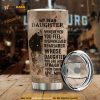 My Dear Daughter Stainless Steel Cup Coffee Tumbler