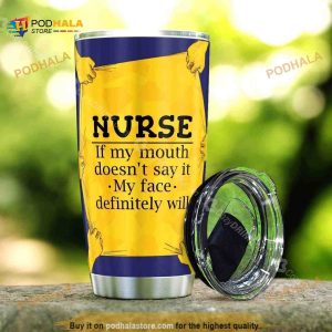 My Face Definitely Will Stainless Steel Cup Coffee Tumbler