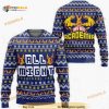 My Hero Academia Anime All Might Ugly Wool Sweater