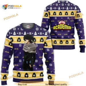 My Hero Academia Eraser Head Anime Ugly Christmas Sweater
