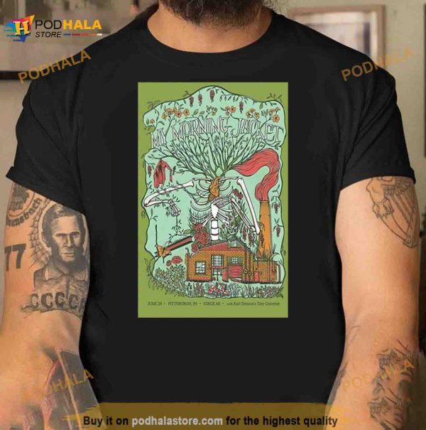 My Morning Jacket Stage AE Event 06 28 2023 Poster Shirt
