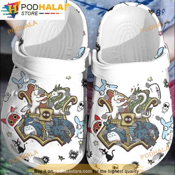 My Neighbor Totoro Characters Cartoon 3D Funny Crocs