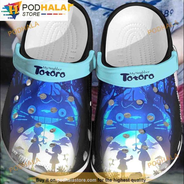 My Neighbor Totoro Sunset Cartoon 3D Funny Crocs
