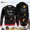 My Patronus Is A Grinch Christmas Funny Ugly Sweater