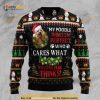 My Poodle Thinks I‘m Perfect Christmas Sweater