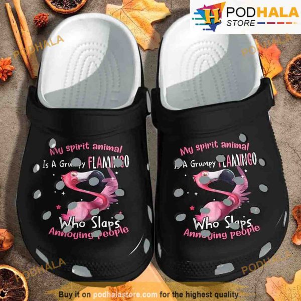 My Spirit Animal Flamingo 3D Funny Crocs