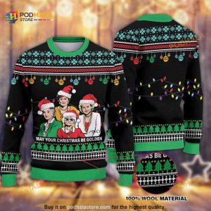 My Your Christmas Be Golden Golden Girls Christmas Funny Ugly Sweater