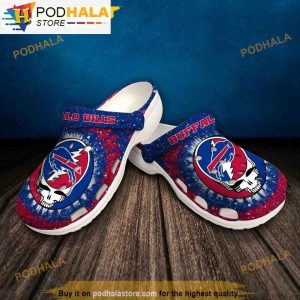 NFL Buffalo Bills 3D Funny Crocs New Men