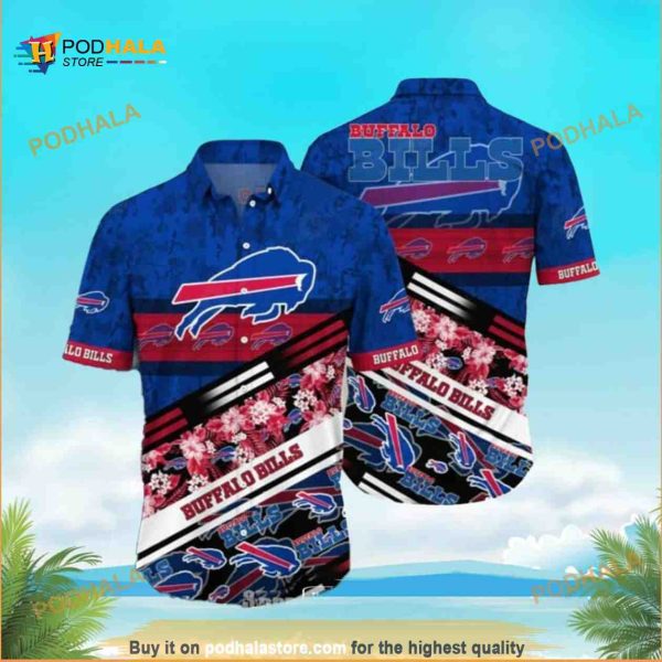 NFL Buffalo Bills Hawaiian Shirt Beach Gift For Football Fans