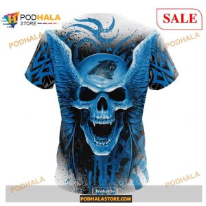 NFL Carolina Panthers Special Kits With Skull Art Shirt NFL Hoodie 3D 4