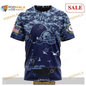 NFL Cleveland Browns Honor US Navy Veterans Shirt NFL Hoodie 3D 3