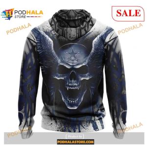 NFL Dallas Cowboys Special Kits With Skull Art Shirt NFL Hoodie 3D 2