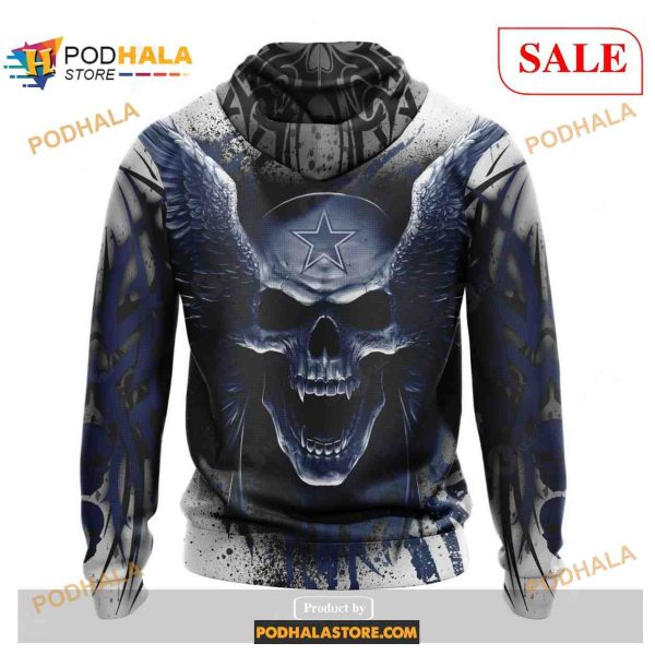 NFL Dallas Cowboys Special Kits With Skull Art Shirt NFL Hoodie 3D