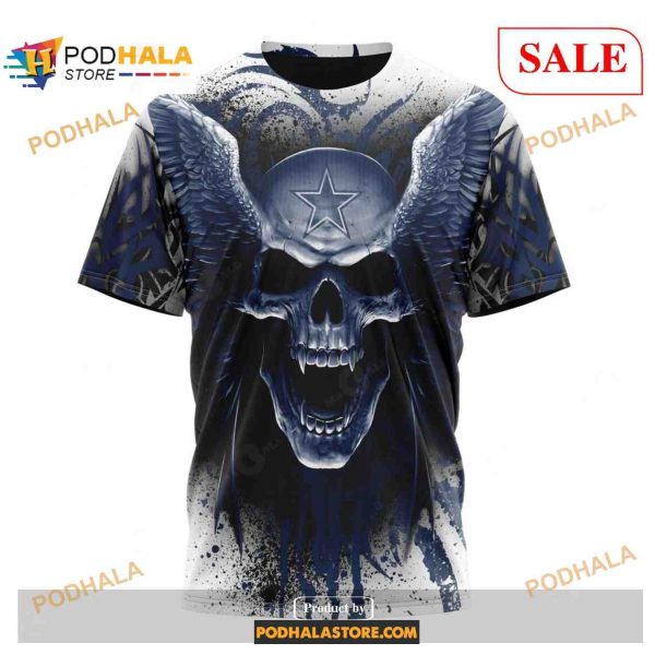 NFL Dallas Cowboys Special Kits With Skull Art Shirt NFL Hoodie 3D