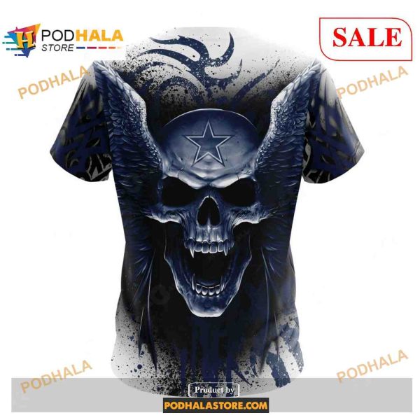 NFL Dallas Cowboys Special Kits With Skull Art Shirt NFL Hoodie 3D