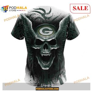 NFL Green Bay Packers Special Kits With Skull Art Shirt NFL Hoodie 3D 4
