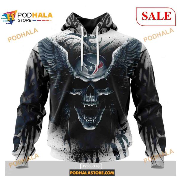NFL Houston Texans Special Kits With Skull Art Shirt NFL Hoodie 3D